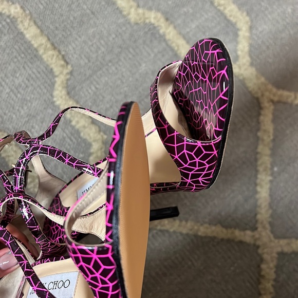 Jimmy Choo-Lance Sandal - Picture 7 of 13